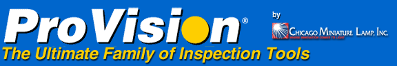 Provision is a fiberoptic inspection scope tool used for visual diagnosis and exploration of inaccessible places